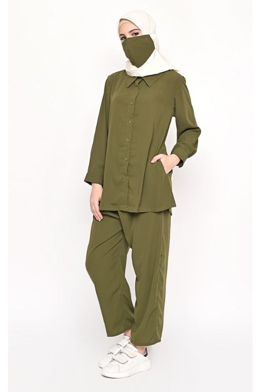 Rosyda Set Olive